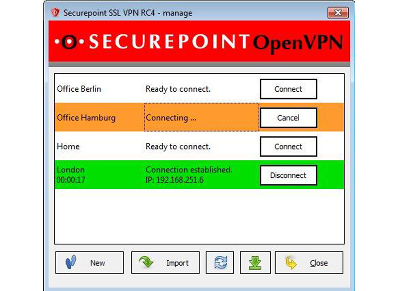 Securepoint SSL VPN Client